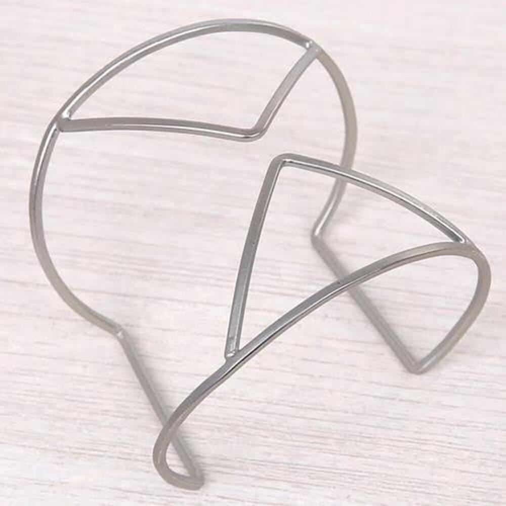 Silver Cuff Bracelet | Arrow